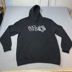 Black Veil Brides Hoodie ReStitch These Wounds Black Band Pullover XL Lane Seven
